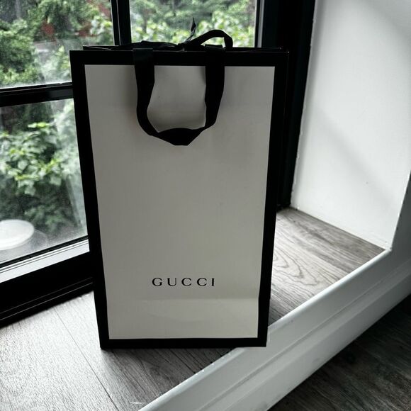 Gucci Shopping Bag Authentic 15x9 - Picture 1 of 7